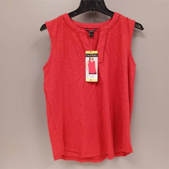 Tahari Tank Top Women’s Small NWT Soft Stretch Sleeveless Lightweight Layer - Picture 1 of 4